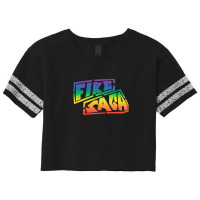 Fire Saga In Rainbow - Eurovision Song Contest The Story Of Fire Saga  Scorecard Crop Tee | Artistshot