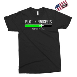 pilot in progress pilot training flight school gift Exclusive T-shirt | Artistshot
