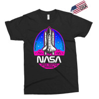 Space Shuttle Program Pink & Purple Exclusive T-shirt | Artistshot