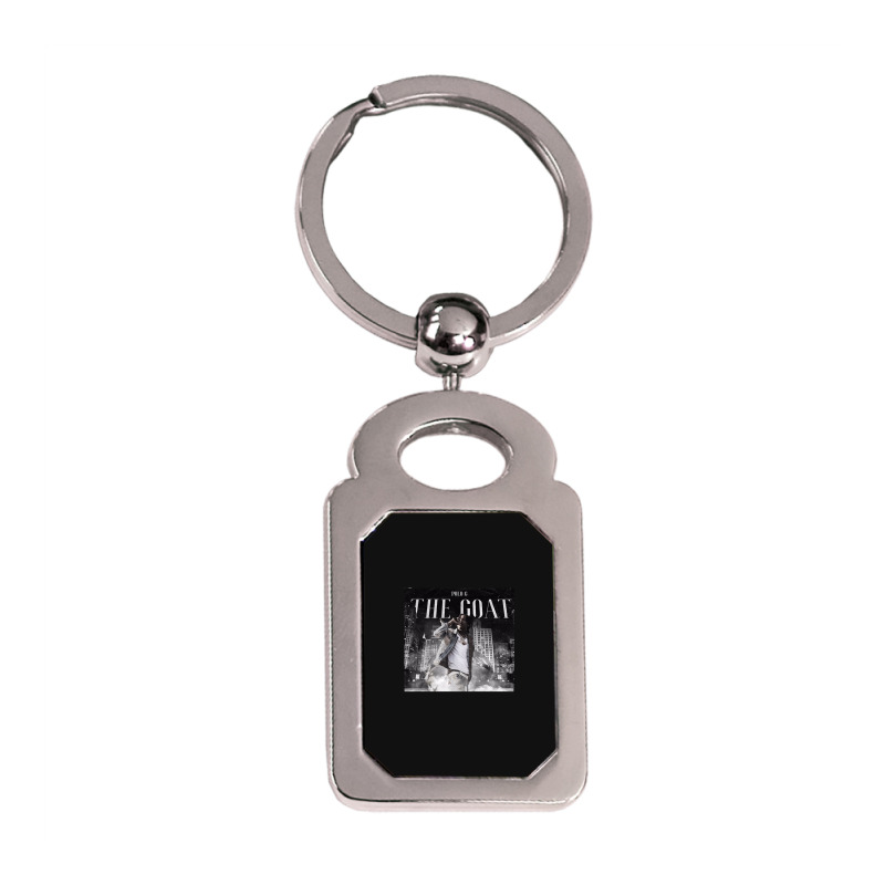 High Rise Buildings Silver Rectangle Keychain | Artistshot