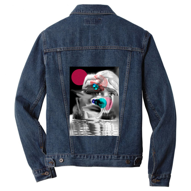 Stars Gazing Men Denim Jacket by JolenePender | Artistshot