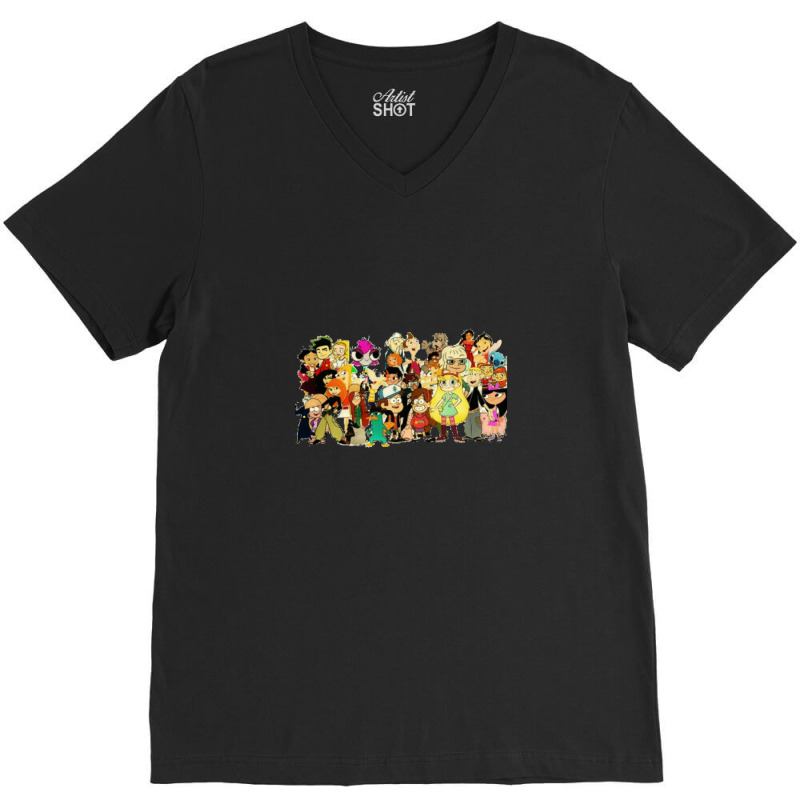 Cartoon Tshirt V-neck Tee | Artistshot