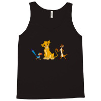 Simba Zazu And Timon - Cartoon Tank Top | Artistshot