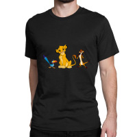 Simba Zazu And Timon - Cartoon Classic T-shirt | Artistshot