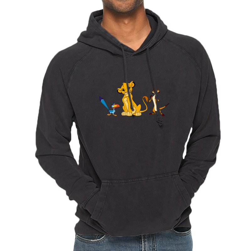 Simba Zazu And Timon - Cartoon Vintage Hoodie by AnitaBiegacki | Artistshot