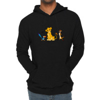 Simba Zazu And Timon - Cartoon Lightweight Hoodie | Artistshot