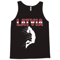 Proud Latvia Basketball Fans Jersey Latvian Flag Baller Team T Shirt Tank Top | Artistshot