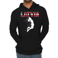 Proud Latvia Basketball Fans Jersey Latvian Flag Baller Team T Shirt Lightweight Hoodie | Artistshot