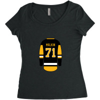 Evgeni Malkin Jersey Women's Triblend Scoop T-shirt | Artistshot