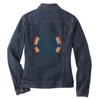 I Love Andalusia Alabama Retro Vintage Classic Limited Edition Ladies Denim Jacket | Artistshot