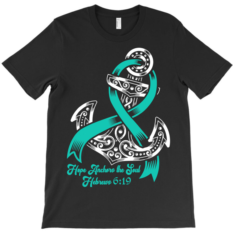 Myasthenia Gravis Awareness  Hope Anchors The Soul T-shirt | Artistshot