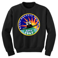 Space Shuttle Sunset 1961 Youth Sweatshirt | Artistshot