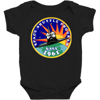 Space Shuttle Sunset 1961 Baby Bodysuit | Artistshot