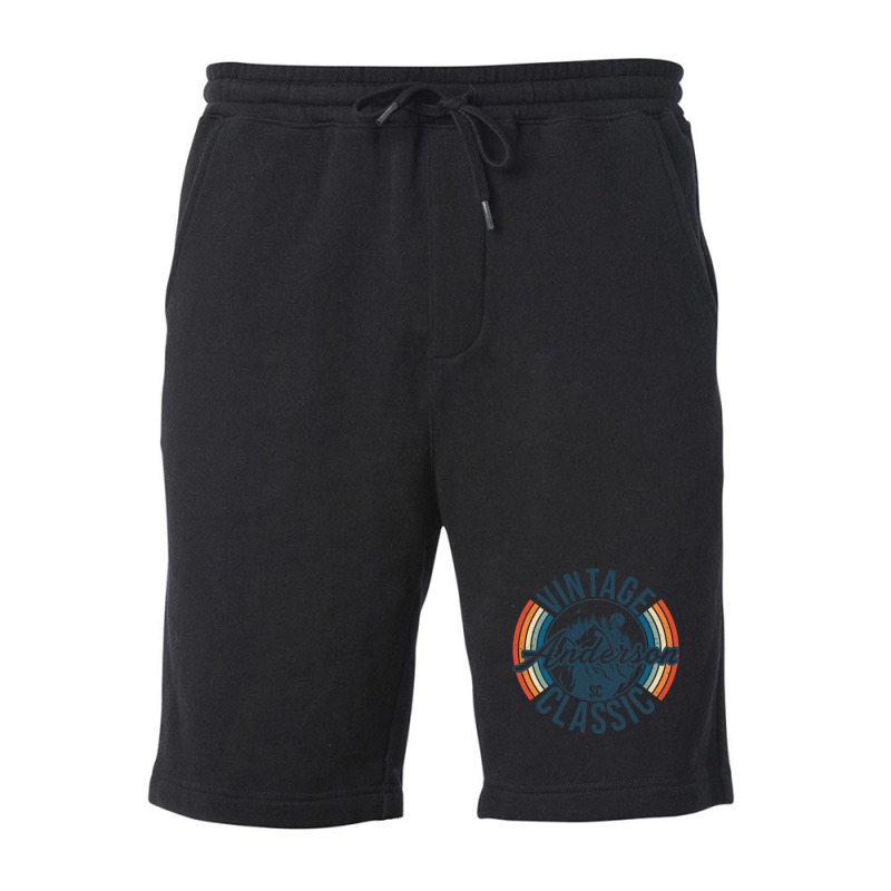 I Love Anderson South Carolina Retro Vintage Classic Limited Edition Fleece Short | Artistshot