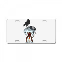 Skull Hex Crow Video Game License Plate | Artistshot