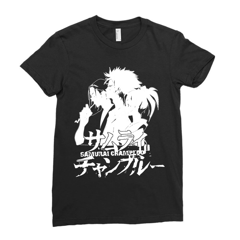 Samurais Champlooo Ladies Fitted T-Shirt by cm-arts | Artistshot