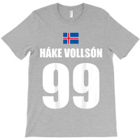 Hake Vollson 99 Sauftrikot Island Namen Fußball Partyurlaub T-shirt | Artistshot