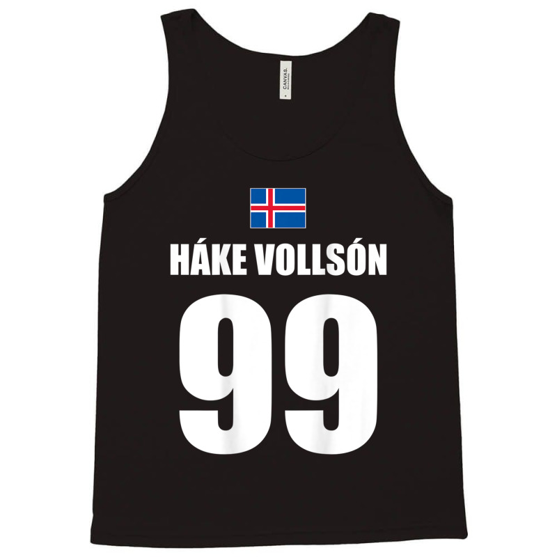 Hake Vollson 99 Sauftrikot Island Namen Fußball Partyurlaub Tank Top | Artistshot