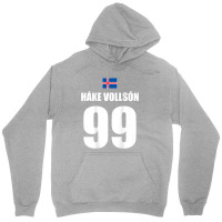 Hake Vollson 99 Sauftrikot Island Namen Fußball Partyurlaub Unisex Hoodie | Artistshot