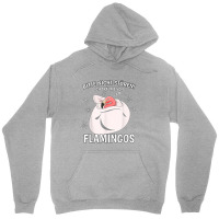 Ich Träume Von Flamingos Sleeping Shirt Nightdress Flamingo Unisex Hoodie | Artistshot