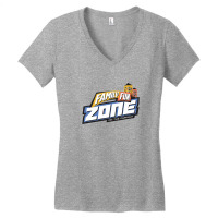 Family Fun Zone Women's V-neck T-shirt | Artistshot