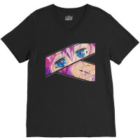 Saphire Eyes V-neck Tee | Artistshot