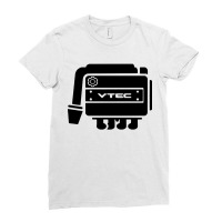 V Tec Engine Ladies Fitted T-shirt | Artistshot