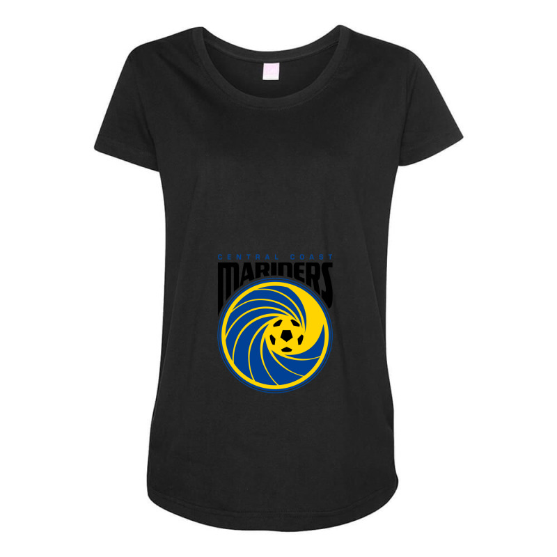 Central Coast Mariners Fc Maternity Scoop Neck T-shirt by DarienMeredith | Artistshot