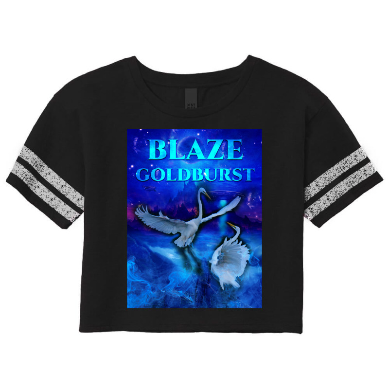 Blaze Goldburst Fantasy Book Birds Animals Fight Scorecard Crop Tee by cm-arts | Artistshot