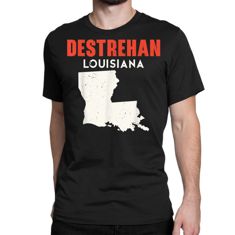 Louisiana T-shirts for Men - LA State USA Gift - Graphic Novelty Souvenir