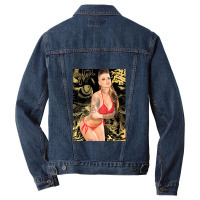 Christy Mack - Hot Tipping Point - Pop Art Pornstars Men Denim Jacket | Artistshot