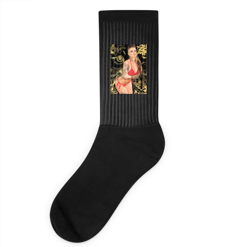 Christy Mack - Hot Tipping Point - Pop Art Pornstars Socks | Artistshot