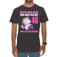 Bitte Keine Eneid Gut Aussehe 46 Years Unicorn 46th Birthday Vintage T-shirt | Artistshot