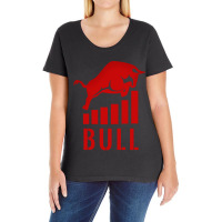 Market Bull Trading Shares Ladies Curvy T-shirt | Artistshot