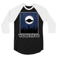 Storm Area 51 We Believe Alien Ufo Raid Men 3/4 Sleeve Shirt | Artistshot