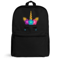 Womens Unicorn Face Halloween Costume Idea And Birthday Outfit Tank To Backpack | Artistshot