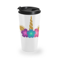 Womens Unicorn Face Halloween Costume Idea And Birthday Outfit Tank To Travel Mug | Artistshot