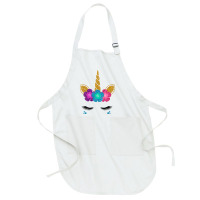 Womens Unicorn Face Halloween Costume Idea And Birthday Outfit Tank To Full-length Apron | Artistshot