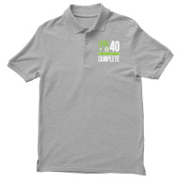 40th Birthday Gift Man Woman Gamer Gamer Level 40 Men's Polo Shirt | Artistshot