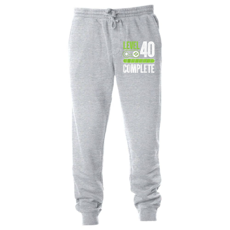 40th Birthday Gift Man Woman Gamer Gamer Level 40 Unisex Jogger | Artistshot