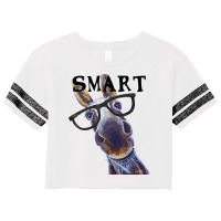 Smart Donkey, Smart Donkey Scorecard Crop Tee | Artistshot