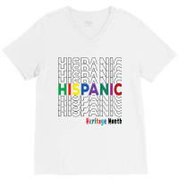 National Hispanic Heritage Month Latin America Culture  Classic V-neck Tee | Artistshot