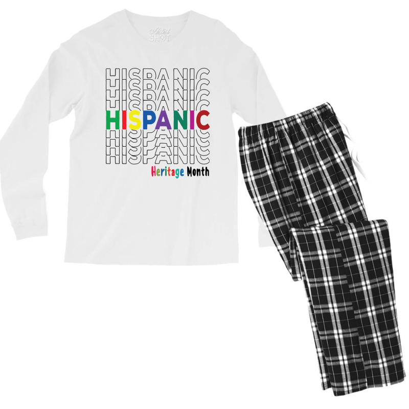 National Hispanic Heritage Month Latin America Culture  Classic Men's Long Sleeve Pajama Set by thutrinh | Artistshot