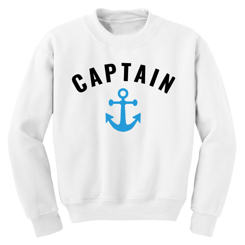 Captain Boating Sailing Youth Sweatshirt | Artistshot