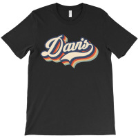 I Love Davis City Usa Retro Vintage T-shirt | Artistshot