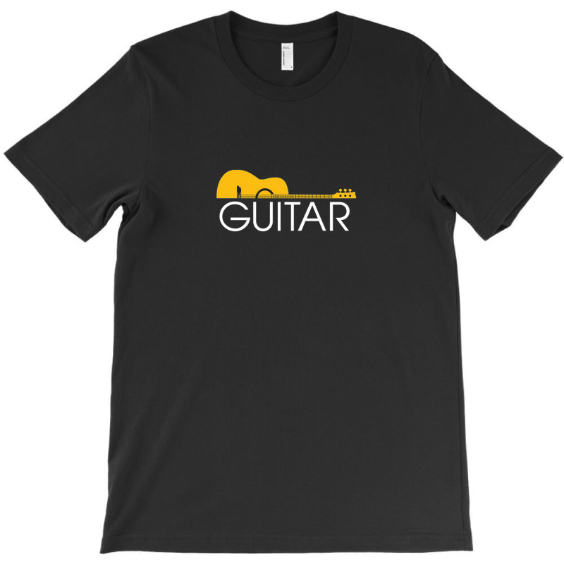 Yellow Guitar 1 T-shirt | Artistshot