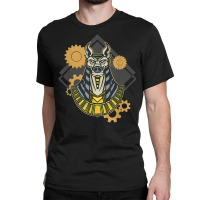 Vintage Steampunk Dog Egypt God Pharao Anubis T Shirt Classic T-shirt | Artistshot