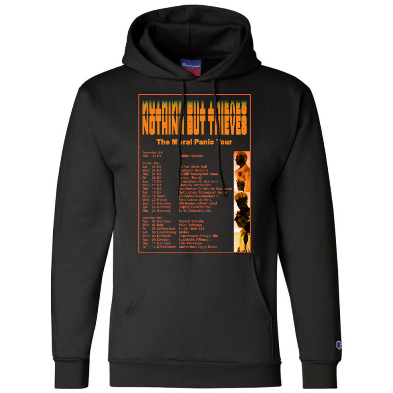 Moral Panic Tour Champion Hoodie by IZAHPOWE | Artistshot