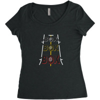 Formula Racing Car Box Box Box Radio Call To Pit Box Lines 1 Women's Triblend Scoop T-shirt | Artistshot