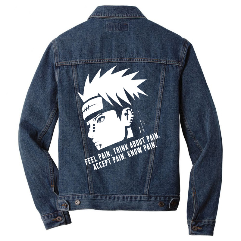 Pain Men Denim Jacket by Lowe Fleming | Artistshot